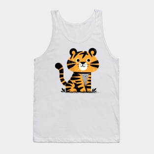 Cute little tiger Tank Top